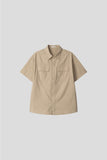 Two Pocket Work Half Shirt