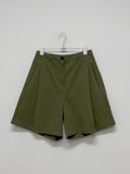 Lip pocket cotton shorts pants
