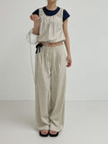 Maybe Strap Wide Pants
