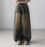 Flux Pintuck Wide Denim