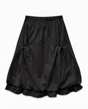 DOUBLE POCKET BALLOON SKIRT