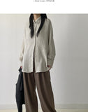 [FW/Brushed Fabric] Arch Two-Tuck Wide Slacks