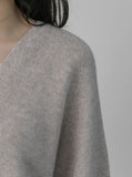 [Premium] Whole Garment Aru V-neck Knit