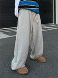 Deep Three-Tuck Brushed Sweat Balloon Pants