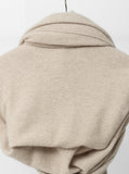 [Premium] Whole Garment Raccoon Wool One Piece
