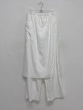 Tia Layered Nylon Wide Pants