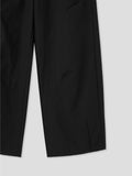Numbering 92 Embroidered Cotton Wide Pants