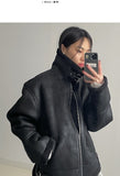 [unisex] Mink Suede Overfit Mustang