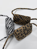 Leopard Cowhide Mini Cross Bag