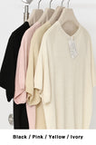 [Premium] Whole Garment Esti Short Sleeve Knit