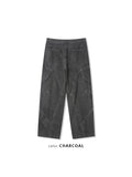 Round Cargo Pocket Dyeing Pants