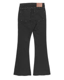 HEAT BLACK BOOTSCUT PANTS