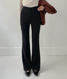 Slim Basic Bootcut Slacks