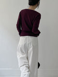 Rutting Wrap Unbalanced Knit Cardigan