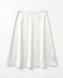 GLOSSY MIDI SKIRT