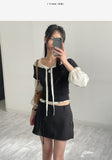 Romeo Strap Crop Blouse
