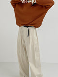Waffle Collar Overfit Knit