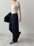 [Setup Available] Lumiere One-Tuck Wide Slacks