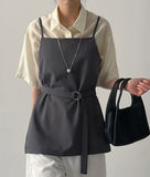 Henkel Belted Bustier