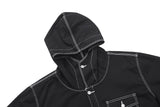 Bell Stitch Work Hood Jacket