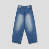 Reverse Track Line Denim