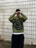 Mohair tornado knit