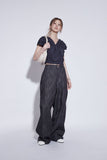 curve balloon denim