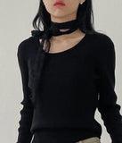 Lace Chiffon Long Muffler