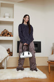 glossy shirring cargo