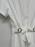 Bijo Nylon Pleated Long One Piece