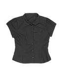 ROUND COLLAR PUFF SHIRT