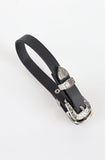 Leather belt choker