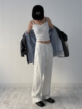 Butter Shirring Ribbed Sleeveless