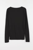 Fold Snap Unbalanced Tee