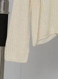 [Premium] Whole Garment Crochet Punching Cardigan