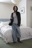 No-button soft fur cardigan