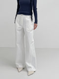 Rivet Cotton Wide Pants
