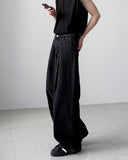 Oboe Pintuck Wide Denim
