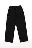 Small flower cotton pants