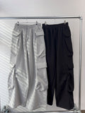 Multi Cargo Wide Sweatpants