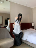 PLEATED FRILL ONEPIECE