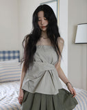 Cree Cotton Wrap Tube Top