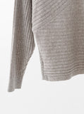 [Premium] Superfine Wool Diagonal Knit
