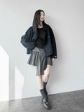 DOUBLE BUTTON WOOL COAT