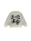 Zero Graffiti Jacquard Knit