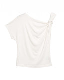 UNBAL SHOULDER TOP