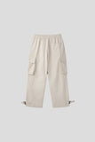 Dea Zipper Wide Cargo Pants