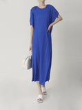 [Premium] Issey Pleated Wing Sleeveless One Piece