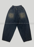Bollet Damage Balloon Banding Denim