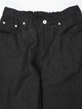 BALLON BLACK DENIM PANTS